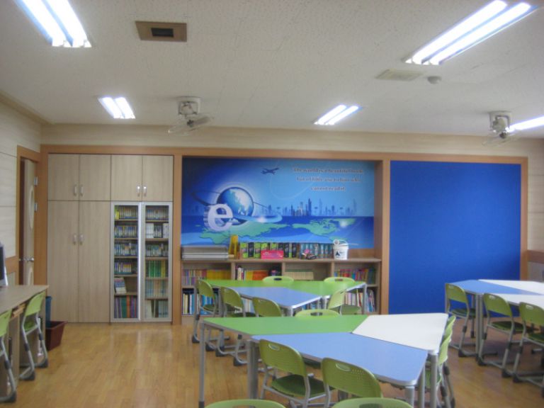옥산중학교 영어전용교실 인테리어(리모델링)공사